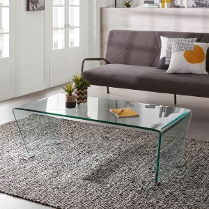 Kave Home glazen salontafel 'Burano'