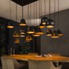 LifestyleFurn Hanglamp 'Shandell' Artic black