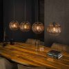 LifestyleFurn Hanglamp 'Stefen' 4-lamps