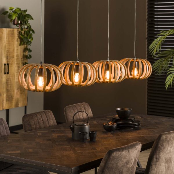 LifestyleFurn Hanglamp 'Wilton' Mangohout