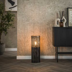 LifestyleFurn Vloerlamp 'Manda' Burn finish