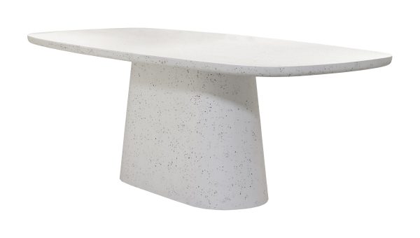 Light & Living Deens Ovale Eettafel 'Hamura' Terrazzo