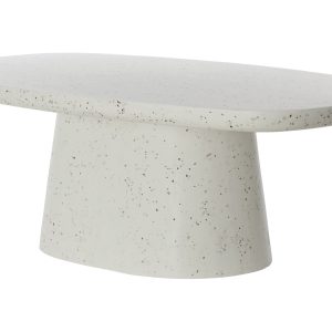 Light & Living Deens Ovale Salontafel 'Hamura' Terrazzo