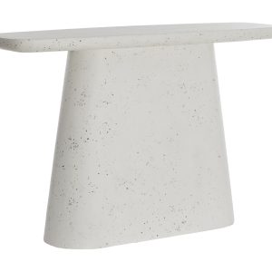 Light & Living Deens Ovale Sidetable 'Hamura' Terrazzo