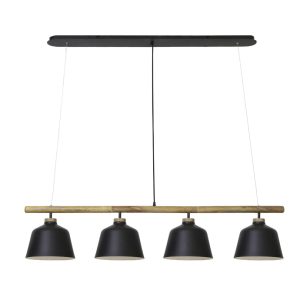 Light & Living Hanglamp 'Banu' 4-Lamps