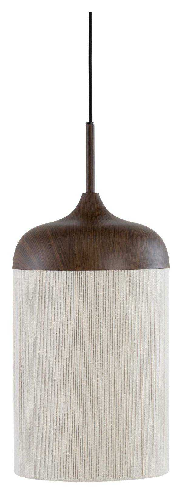 Light & Living Hanglamp 'Dania' Houtlook en touw