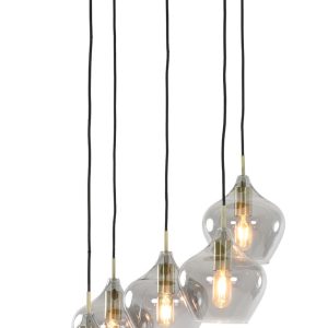 Light & Living Hanglamp 'Rakel' 5-Lamps