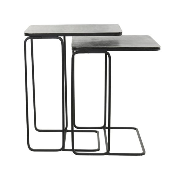 Light & Living Laptoptafel 'Laja' Set van 2 stuks