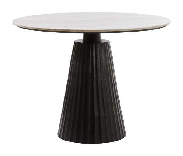 Light & Living Ronde Eettafel 'Rianne' Marmer