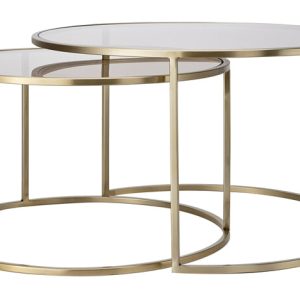 Light & Living Salontafel 'Duarte' Set van 2 stuks