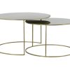 Light & Living Salontafel 'Evato' Set van 2 stuks