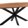 LivingFurn Deens Ovale Eettafel 'Jesper' Mangohout