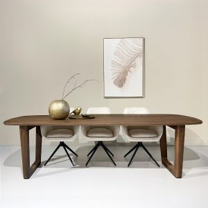 Livingfurn Deens Ovale Eettafel 'Cortez' Mangohout