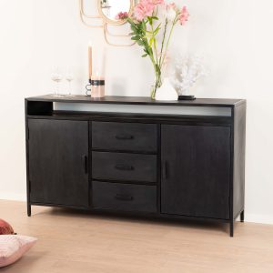 Livingfurn Dressoir 'Kala' 150cm met open vak