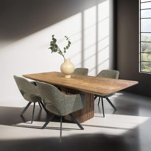 Livingfurn Eettafel 'Lausanne' Teakhout