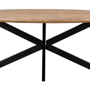 Livingfurn Ovale Eettafel 'Jesper' Mangohout