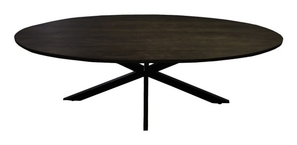 Livingfurn Ovale Eettafel 'Jesper' Mangohout