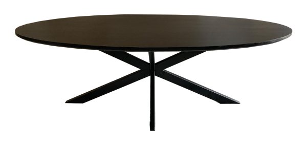 Livingfurn Ovale Eettafel 'Jesper' Mangohout