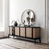 MUST Living Dressoir 'Raffles' Rotan en hout