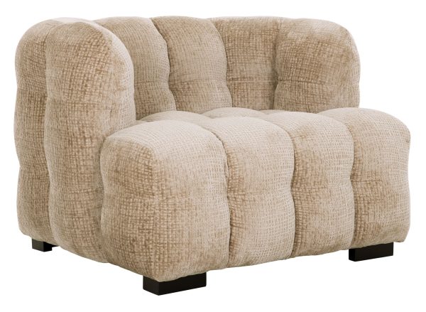 MUST Living Fauteuil 'Mars' Chenille