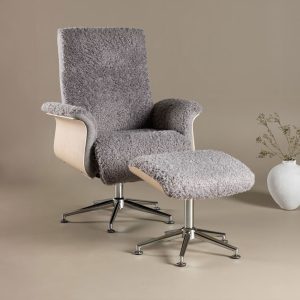 Nohr Fauteuil 'Arnoldo' Met voetenbank