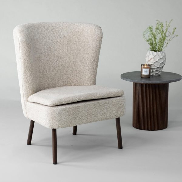 Nohr Fauteuil 'Dillion' Bouclé