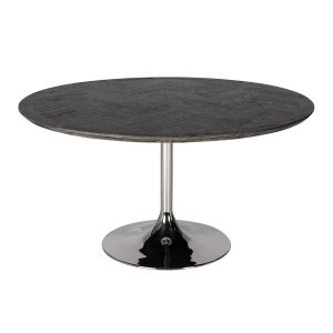 Richmond Ronde Eettafel 'Blackbone' Silver