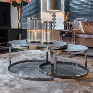 Richmond Salontafel 'Blackbone' Eikenhout en Staal