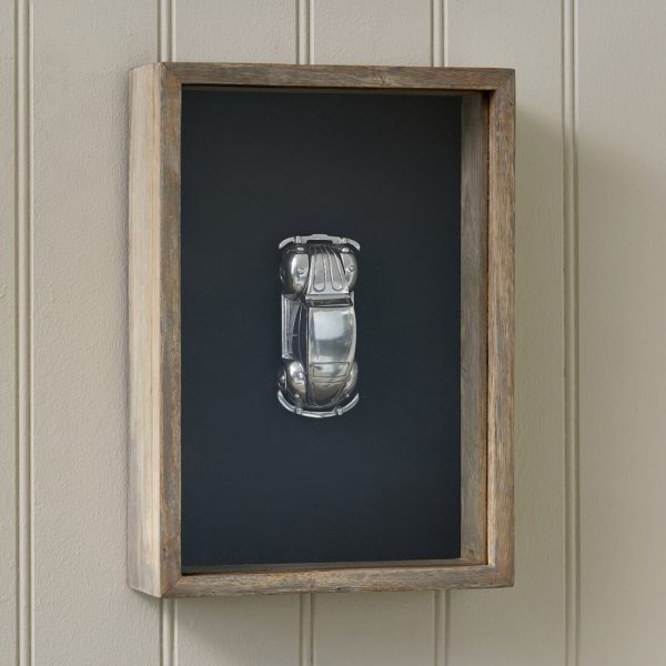 Rivièra Maison Wanddecoratie 'Buckle Up Car In Box' 35 x 25cm