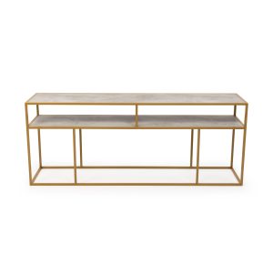 STALUX Side-table 'Teun' 200cm