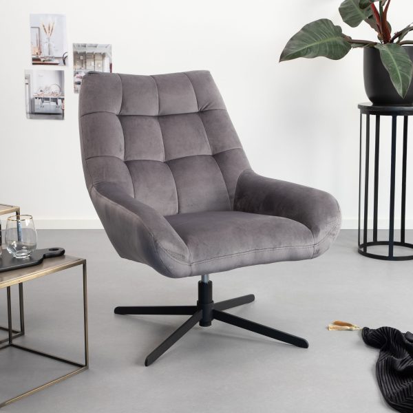 Sohome Draaifauteuil 'Nela' Velvet