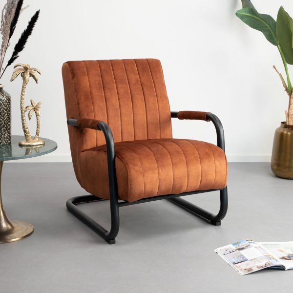 Sohome Fauteuil 'Raisa' Velvet