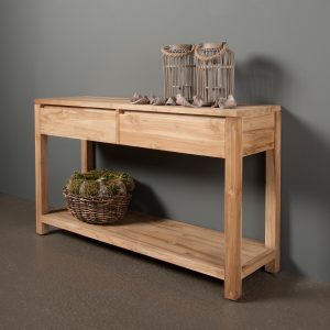 Tower Living Sidetable 'Corona' Teak