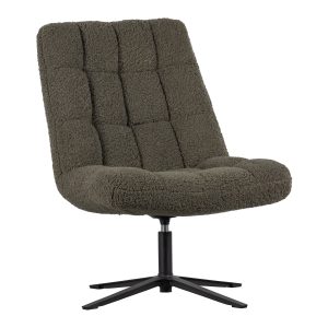 WOOOD Draaifauteuil 'Job' Teddy