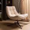 WOOOD Draaifauteuil 'Maudi' Geweven