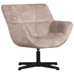 WOOOD Draaifauteuil 'Wibo' Chenille