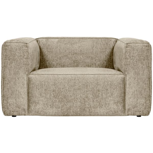 WOOOD Fauteuil 'Bean' Structure Velvet