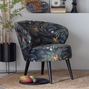 WOOOD Fauteuil 'Bo' Velvet