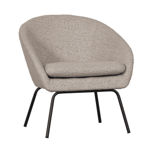 WOOOD Fauteuil 'Ditte' Bouclé