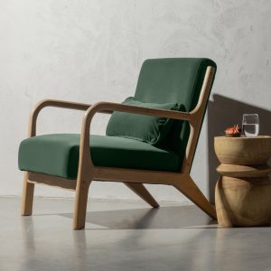 WOOOD Fauteuil 'Mark' Velvet