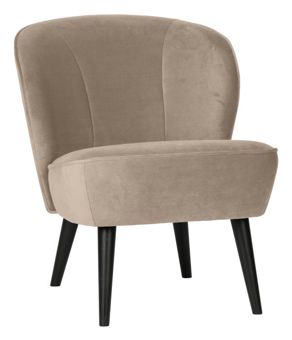 WOOOD Fauteuil 'Sara' Velvet