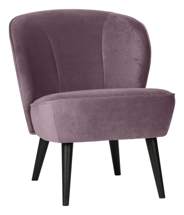 WOOOD Fauteuil 'Sara' Velvet