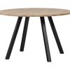 WOOOD Ronde Eettafel 'Tablo' Eikenhout