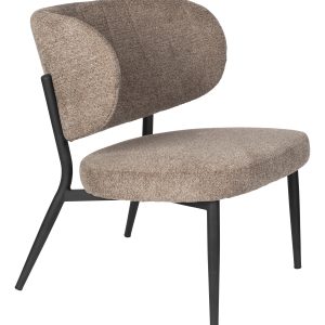 ZILT Fauteuil 'Ondrea' kleur Bruin