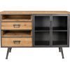 ZILT Industrieel Dressoir 'Clay' 113cm