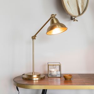 ZILT Tafellamp 'Vardon' kleur Brass