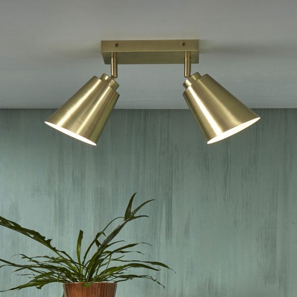 its about RoMi Plafondlamp 'Bremen' 2-lamps