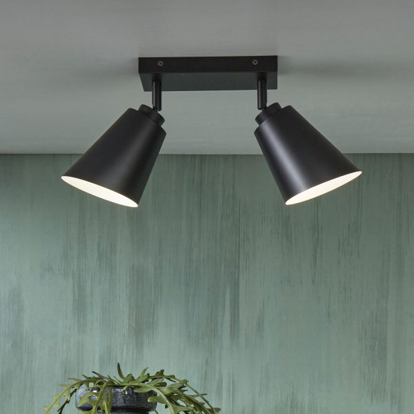 its about RoMi Plafondlamp 'Bremen' 2-lamps