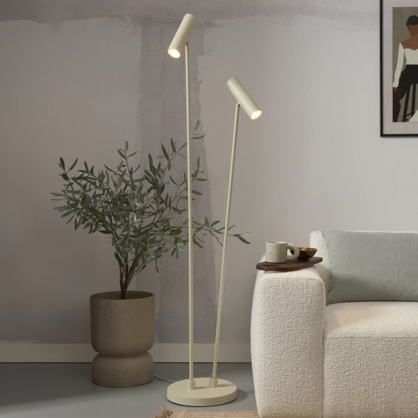 its about RoMi Vloerlamp 'Havana' 2-lamps