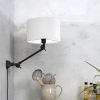 its about RoMi Wandlamp 'Amsterdam' Met stoffen kap